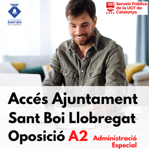Accés Ajuntament St Boi de Llobregat A2 Administració Especial (UGT Sant Boi)