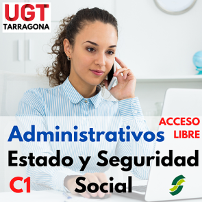 Administrativos C1 ESTADO Y SEGURIDAD SOCIAL LIBRE - PRESENCIAL - (Tarragona Bloque 2)