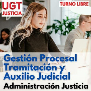 Gestión Procesal, Tramitación y Auxilio Judicial. Turno Libre 3a ED (3a ED. Enero 25)