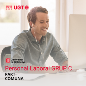 Curs temari Part Comuna personal laboral Grup C Generalitat de Catalunya (Edició 1)