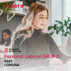 Curs temari Part Comuna personal laboral Grup D Generalitat de Catalunya (Edició 1)