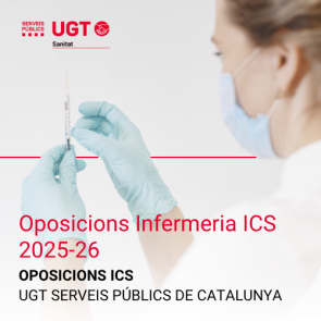 Oposicions Infermeria ICS 2025/26 (UGT OPO ICS)