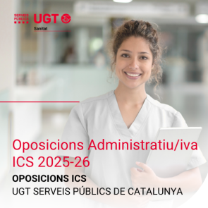 Oposicions Administratius/ives ICS 2025/26 (UGT OPO ICS)