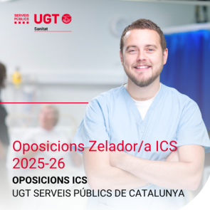 Oposicions Zelador/a ICS 2025/26 (UGT OPO ICS)