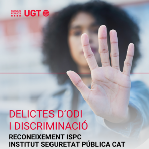 Delictes d'odi i discriminació (Abril 2026)