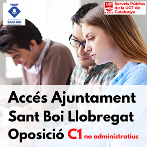 Accés Ajuntament St Boi de Llobregat C1 Administració Especial (UGT Sant Boi)