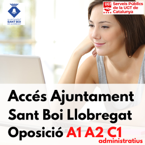 Accés Ajuntament St Boi de Llobregat A1- A2 - C1 (Administratius) (UGT Sant Boi)