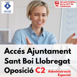 Accés Ajuntament St Boi de Llobregat C2 Administració Especial (UGT Sant Boi)