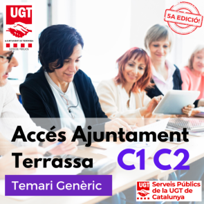 Accés Ajuntament Terrassa C1 C2 Temari Genèric (2024)