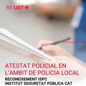 L'atestat policial en l'ambit de la policia local (Maig 2026)